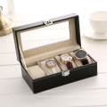 4 Slots Leather Watch Packing Box For Jewelry